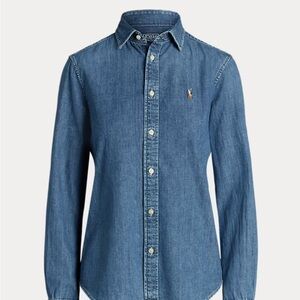 Denim Polo Ralph Lauren Button-Up Shirt